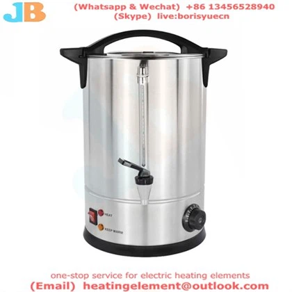 Cateringutrustning varm kaffekanna fat